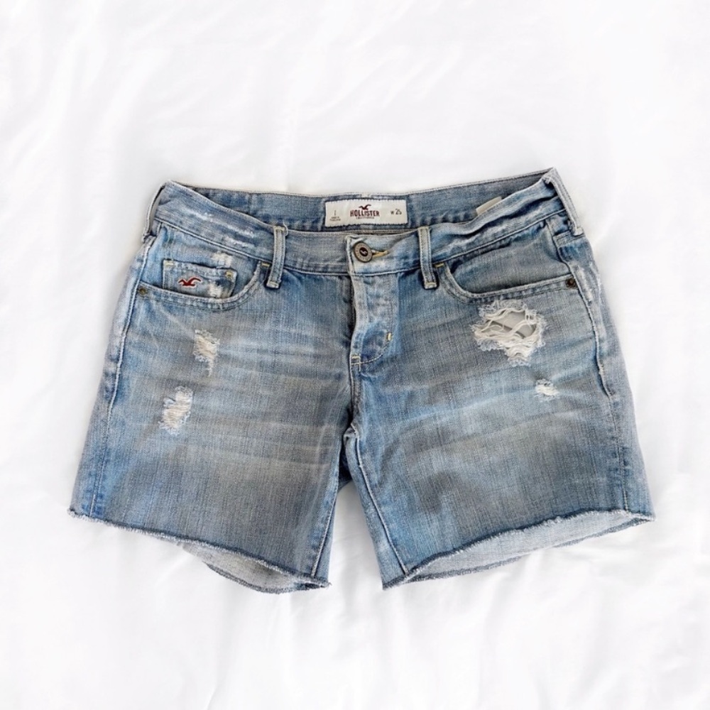 Hollister Low Rise Jean Shorts